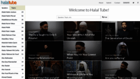 What Halaltube.com website looked like in 2021 (2 years ago)