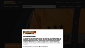 What Hornbach.de website looked like in 2021 (2 years ago)