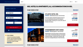 What Hotels-in-kiel.net website looked like in 2021 (2 years ago)