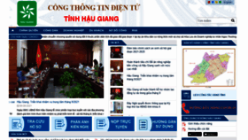 What Haugiang.gov.vn website looked like in 2021 (2 years ago)