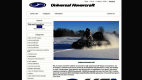 What Hovercraft.com website looked like in 2021 (2 years ago)
