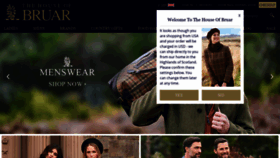 What Houseofbruar.com website looked like in 2021 (2 years ago)