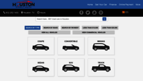 What Houstondirectauto.com website looked like in 2021 (2 years ago)