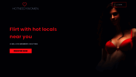 What Hotneedywomen.com website looked like in 2021 (2 years ago)