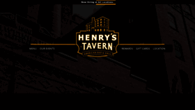 What Henrystavern.com website looked like in 2021 (2 years ago)