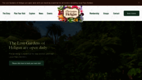 What Heligan.com website looked like in 2021 (2 years ago)