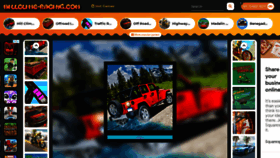 What Hillclimb-racing.com website looked like in 2021 (2 years ago)