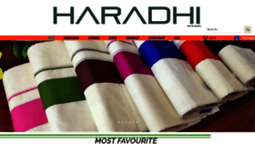 What Haradhi.com website looked like in 2021 (2 years ago)