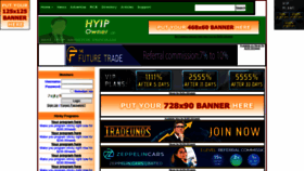 What Hyipowner.com website looked like in 2021 (2 years ago)