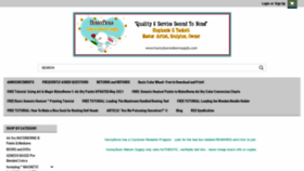 What Hunnybunsrebornsupply.com website looked like in 2021 (2 years ago)