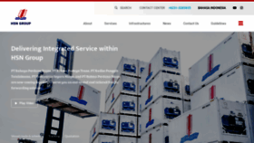What Hsngroup.co.id website looked like in 2021 (4 years ago)
