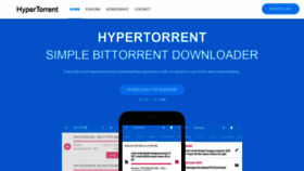 What Hyper-torrent.com website looked like in 2021 (2 years ago)