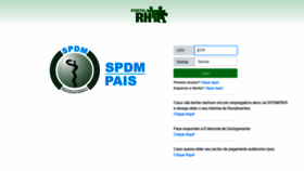 What Holerite.spdmpais.org.br website looked like in 2021 (2 years ago)
