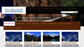 What Himalayan-experience.net website looked like in 2021 (2 years ago)