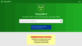 What Happymodapkunduh.com website looked like in 2021 (2 years ago)