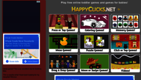 What Happyclicks.net website looked like in 2021 (2 years ago)