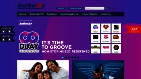 What Hathway.net website looked like in 2021 (2 years ago)