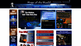 What Hopeoftheworld.org website looked like in 2021 (2 years ago)
