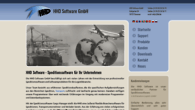 What Hhd.de website looked like in 2021 (2 years ago)