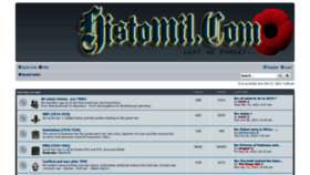 What Histomil.com website looked like in 2021 (2 years ago)