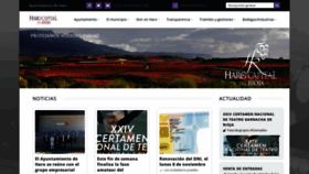 What Haro.org website looked like in 2021 (3 years ago)