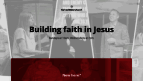What Harvestbibleonline.org website looked like in 2021 (2 years ago)