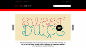 What Hypefortype.com website looked like in 2021 (2 years ago)