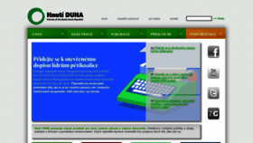 What Hnutiduha.cz website looked like in 2021 (2 years ago)
