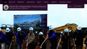 What Hisd.com website looked like in 2021 (2 years ago)