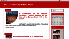 What Historia-actual.org website looked like in 2021 (2 years ago)