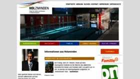What Holzminden.de website looked like in 2021 (2 years ago)