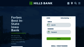 What Hillsbank.com website looked like in 2021 (2 years ago)