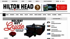 What Hiltonheadmonthly.com website looked like in 2021 (2 years ago)