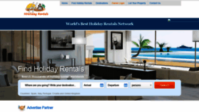 What Hholidayrentals.com website looked like in 2021 (2 years ago)