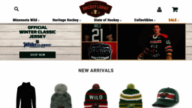 What Hockeylodge.com website looked like in 2021 (2 years ago)