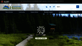 What Hinton.ca website looked like in 2021 (2 years ago)