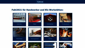 What Hattrick24.de website looked like in 2021 (2 years ago)