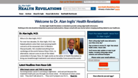 What Healthrevelations.net website looked like in 2021 (2 years ago)
