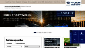 What Hyundai-euler.de website looked like in 2021 (2 years ago)