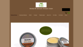 What Herbal-allskincare.co.uk website looked like in 2021 (2 years ago)