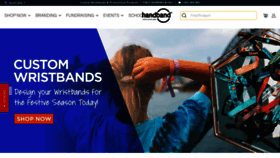 What Handband.com.au website looked like in 2021 (2 years ago)