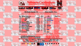 What Huskerj.com website looked like in 2021 (2 years ago)