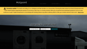 What Homedelivery.hotpoint.co.uk website looked like in 2021 (2 years ago)