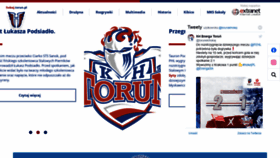 What Hokej.torun.pl website looked like in 2021 (2 years ago)