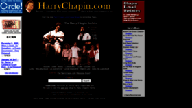 What Harrychapin.com website looked like in 2021 (2 years ago)