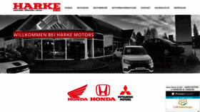 What Honda-harke.de website looked like in 2021 (2 years ago)