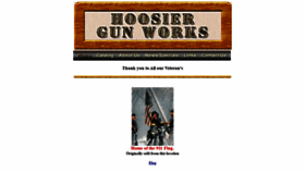 What Hoosiergunworks.com website looked like in 2021 (2 years ago)