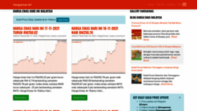 What Hargaemas.com.my website looked like in 2021 (2 years ago)