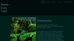 What Hundefarm-eifel.de website looked like in 2021 (2 years ago)