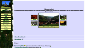 What Harz.de website looked like in 2021 (2 years ago)